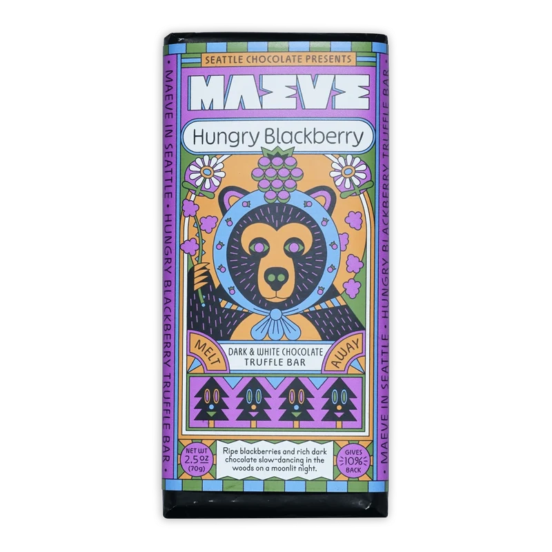 Maeve Hungry Blackberry Truffle Bar