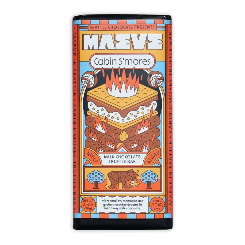Maeve Cabin S'mores Truffle Bar