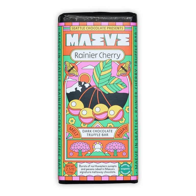 Maeve Rainier Cherry Truffle Bar