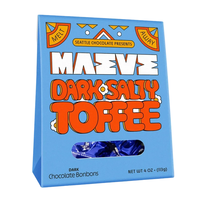 Maeve Dark Salty Toffee Bonbon Box