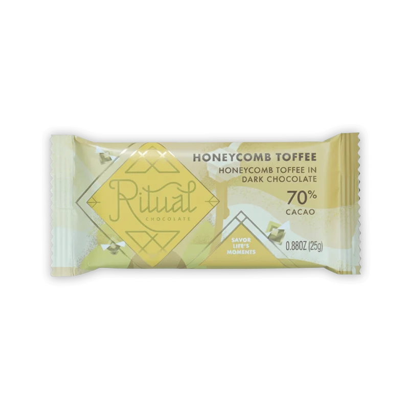Ritual Mini Bars Honeycomb Toffee 75%