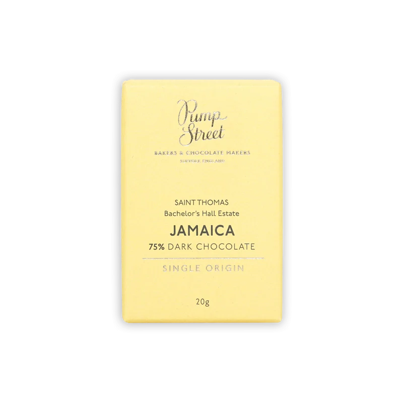 Pump Street Mini Bars Jamaica Bachelors Hall Estate 75%