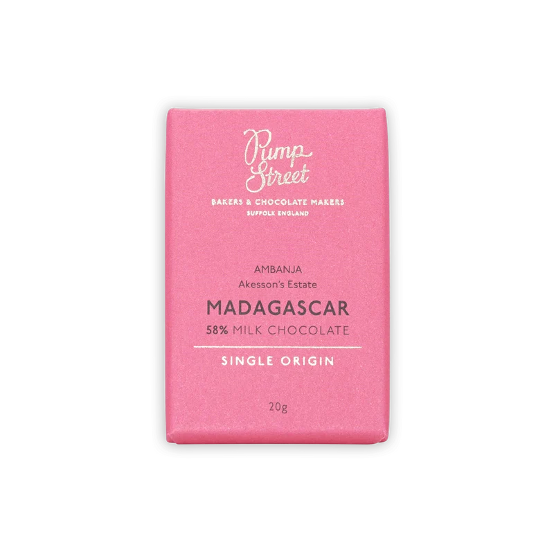 Pump Street Mini Bars Madagascar Milk 58%