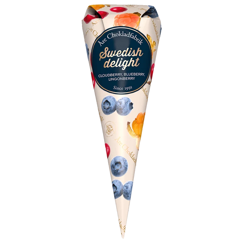 Swedish delight - Blaubeeren-Moltebeeren-Preiselbeeren-Pralinen - 80 g