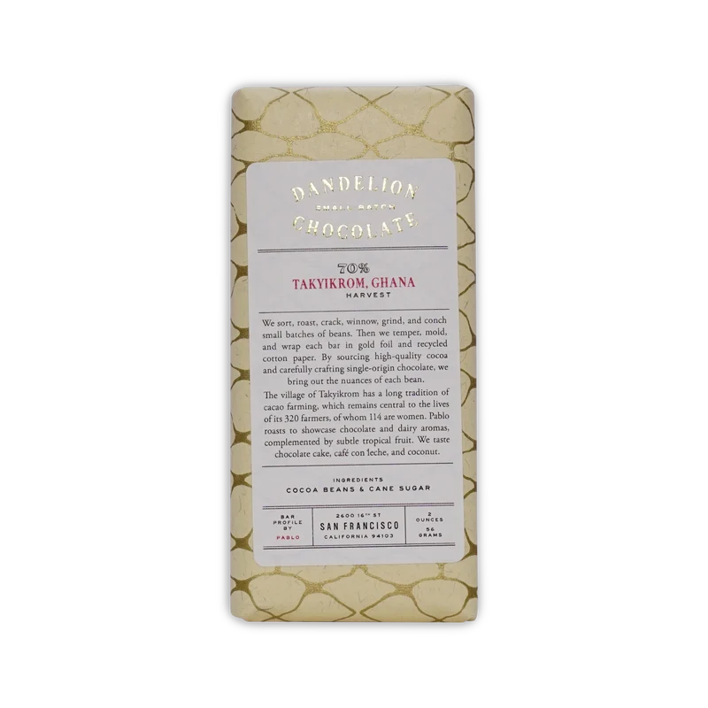 Dandelion Takyikrom Ghana 70%