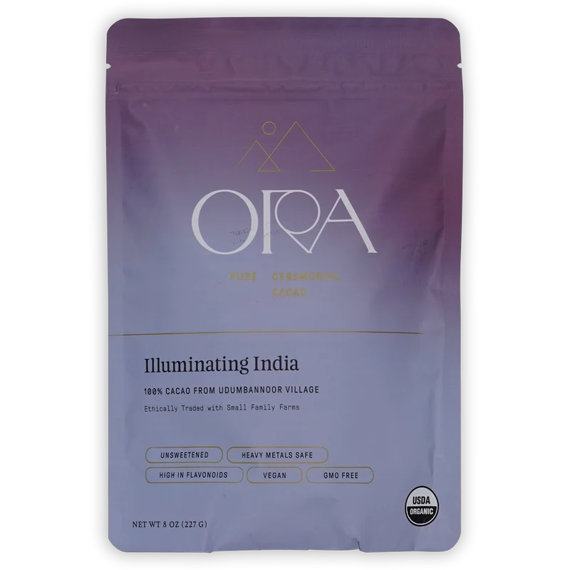 Ora Ceremonial Cacao Illuminating India 100%