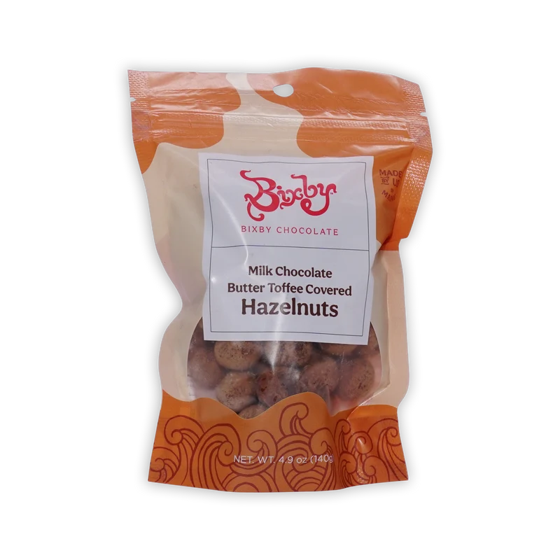 Bixby Milk Chocolate Covered Hazelnuts