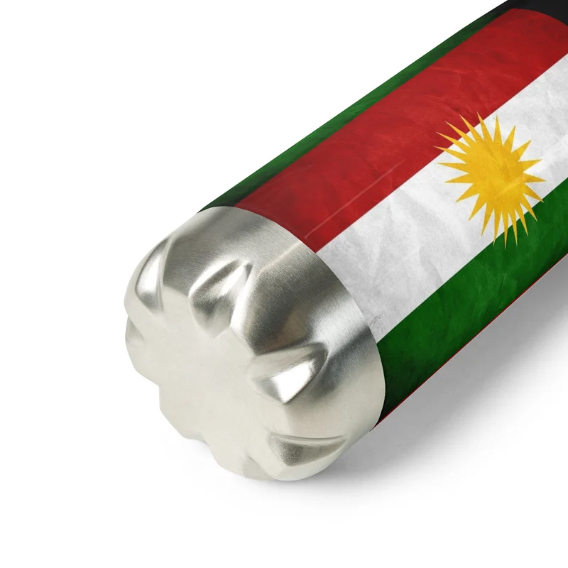 Kurdistan Flag Water Bottle – Kurdish Culture Bottle