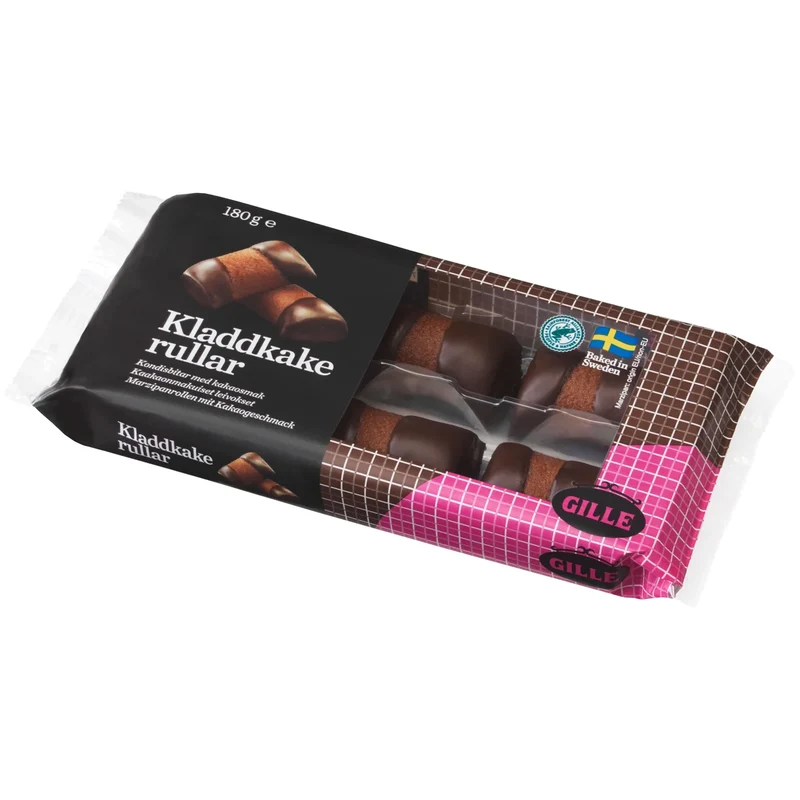 Gille Kladdkakerullar – Sticky Chocolate Cake Rolls 180g