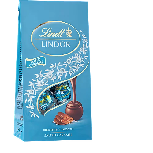 Lindt Lindorkulor Salted Caramel - Praline with Smooth and Creamy Chocolate 137g