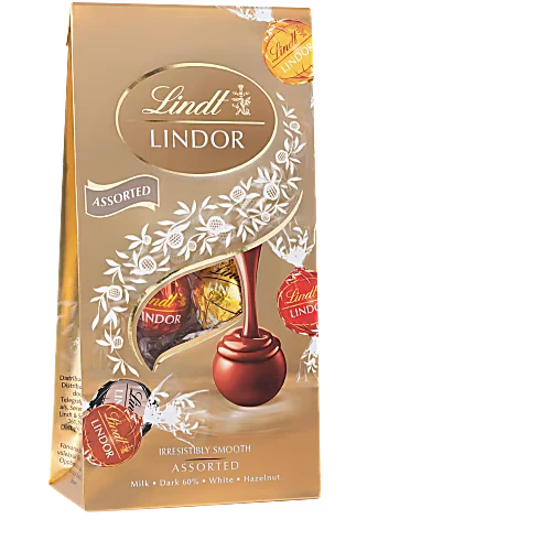 Lindt Lindorkulor Mixade - Praline with Smooth and Creamy Chocolate 137g