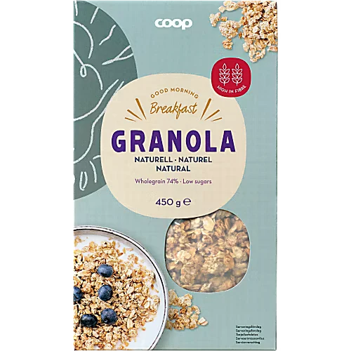 Coop Granola Naturell - Granola 450g