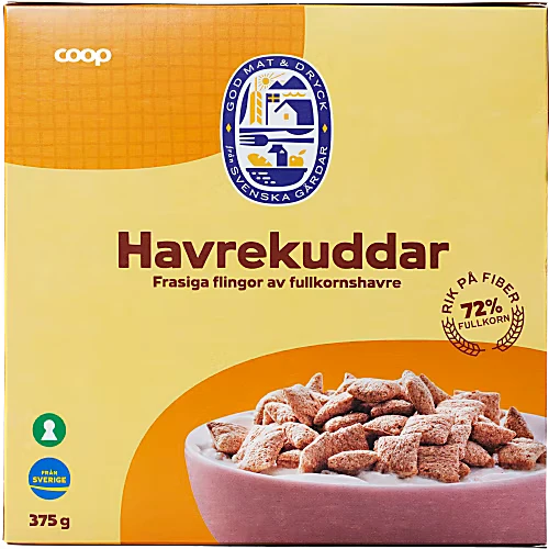 Coop Havrekuddar - Oat Pillows 375g