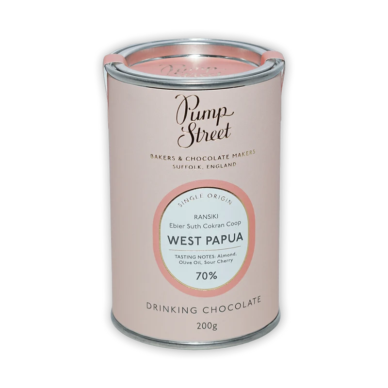 Pump Street Drinking Chocolate West Papua 70%