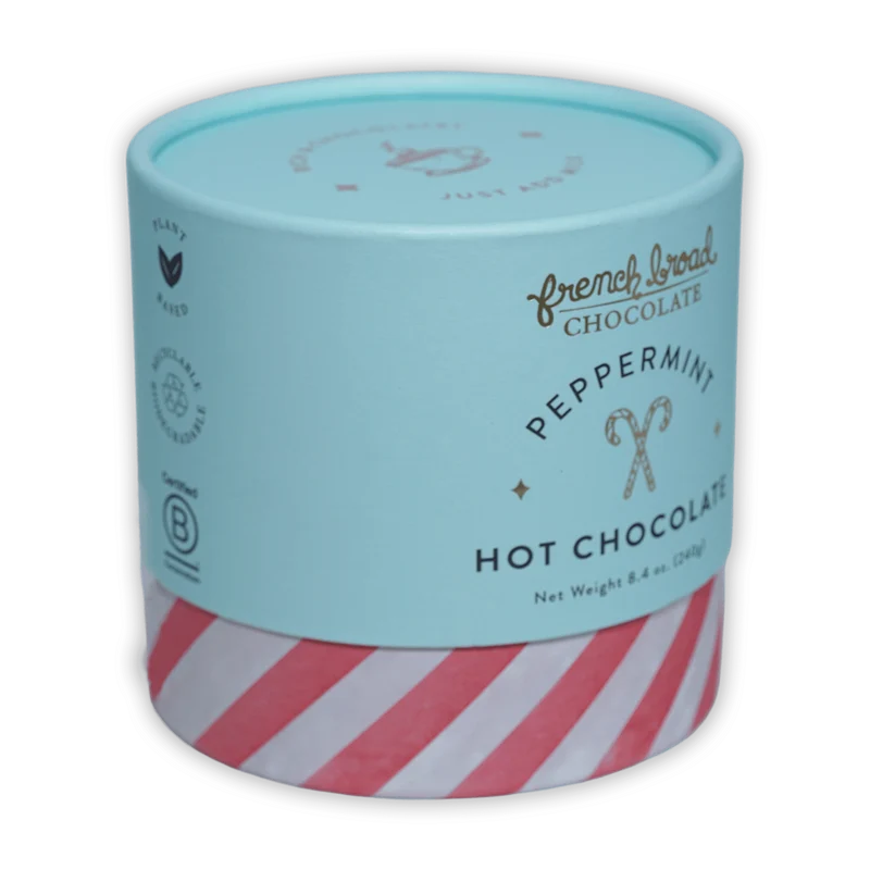 French Broad Peppermint Hot Chocolate Drink