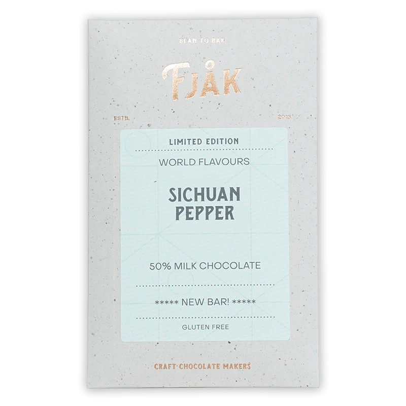 Fjak Sichuan Pepper Milk Chocolate 50% (Limited Edition)