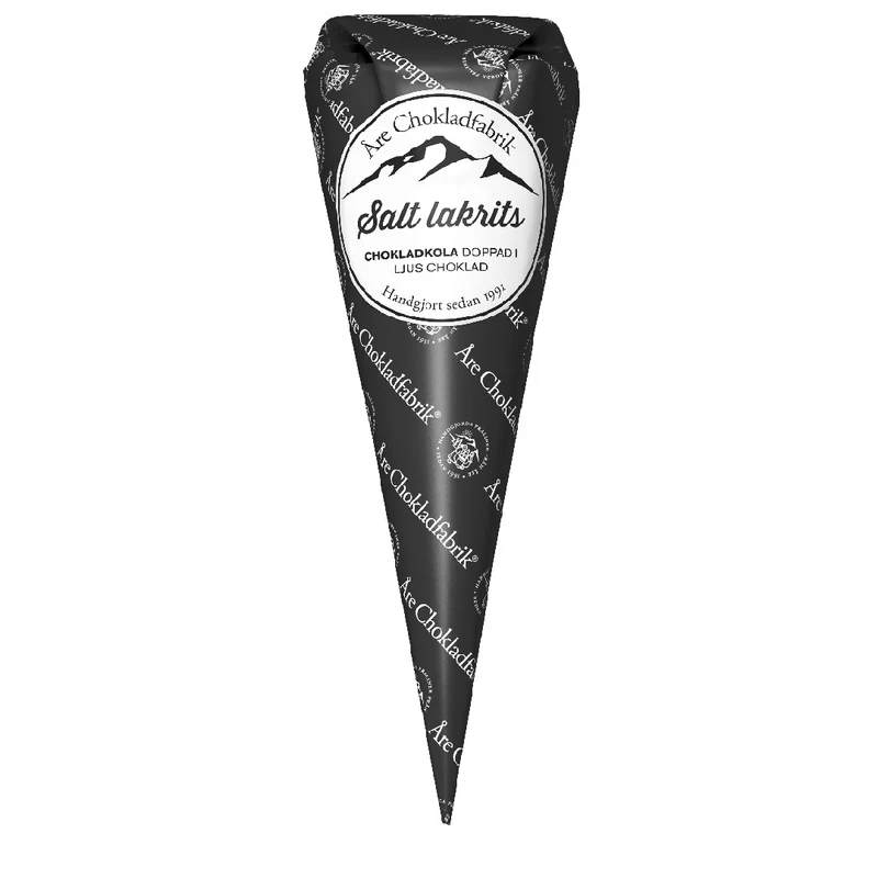 Åre Chokladfabrik Salt Lakrits - Chocolate Salt licorice school Gift 80g