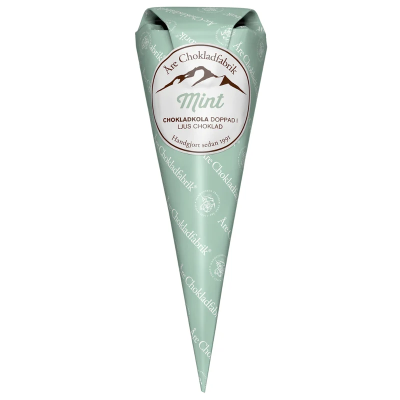 Åre Chokladfabrik Mintchokladkola Vår - Mint Chocolate Caramel Gift 80g