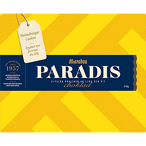 Marabou Paradis Ask - Swedish Chocolate Assortment 410g