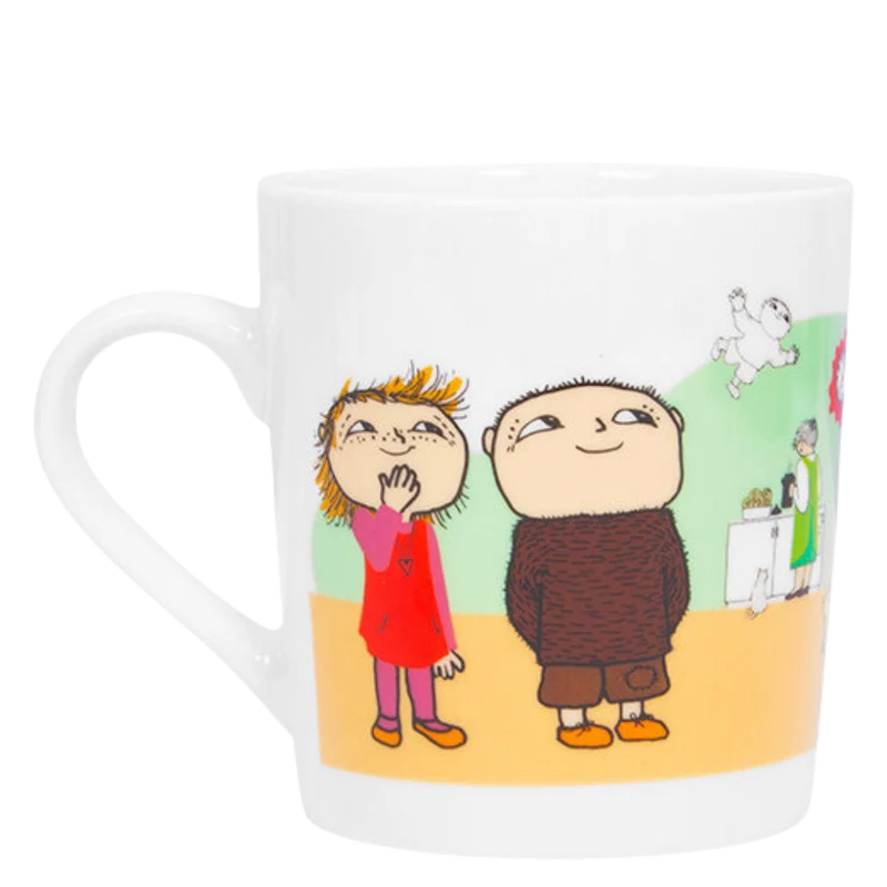 Kinderbecher aus Porzellan - Willi Wiberg und Milla