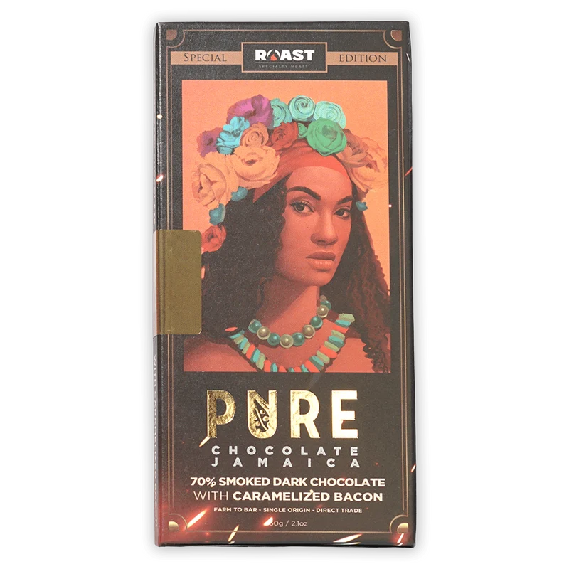 Pure Chocolate Smoked Dark w/ Caramelized Bacon 70%