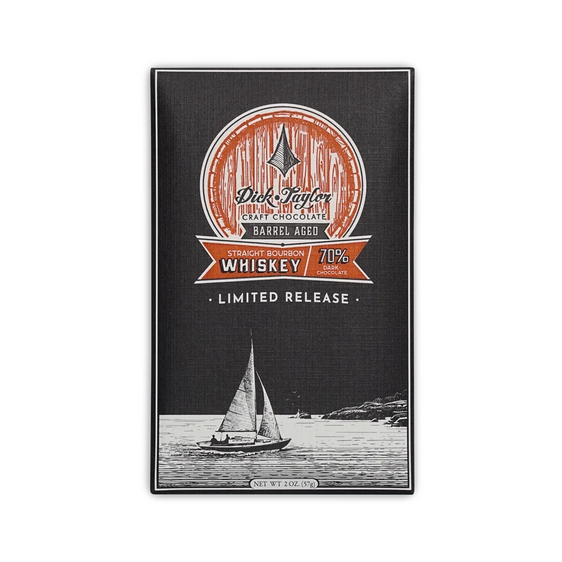 Dick Taylor Straight Bourbon Whiskey Chocolate (Limited Release) 70%