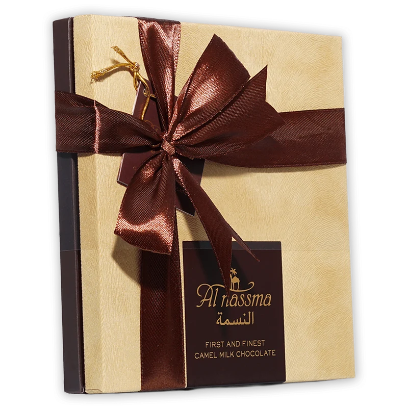 Al Nassma Camel Milk Praline Chocolate Gift Box (9 pcs) 36%