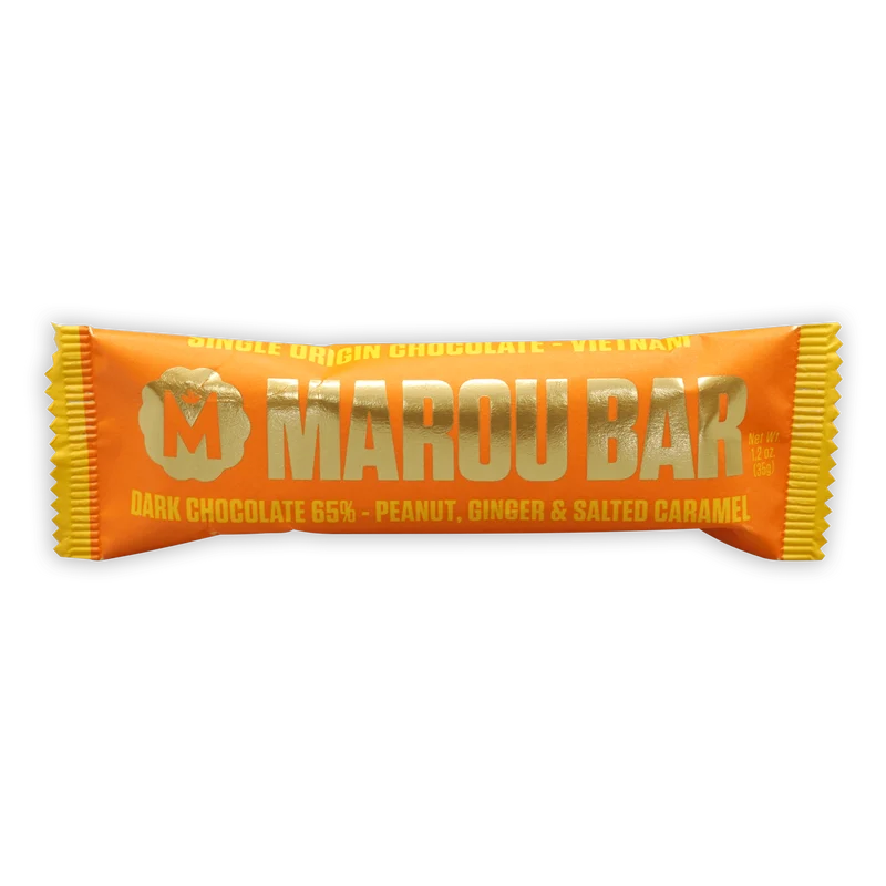 Marou Snack Bars Peanut Ginger Caramel 65%