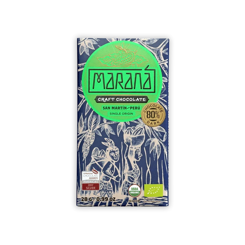 Marana Mini Chocolate Bars San Martin 80%