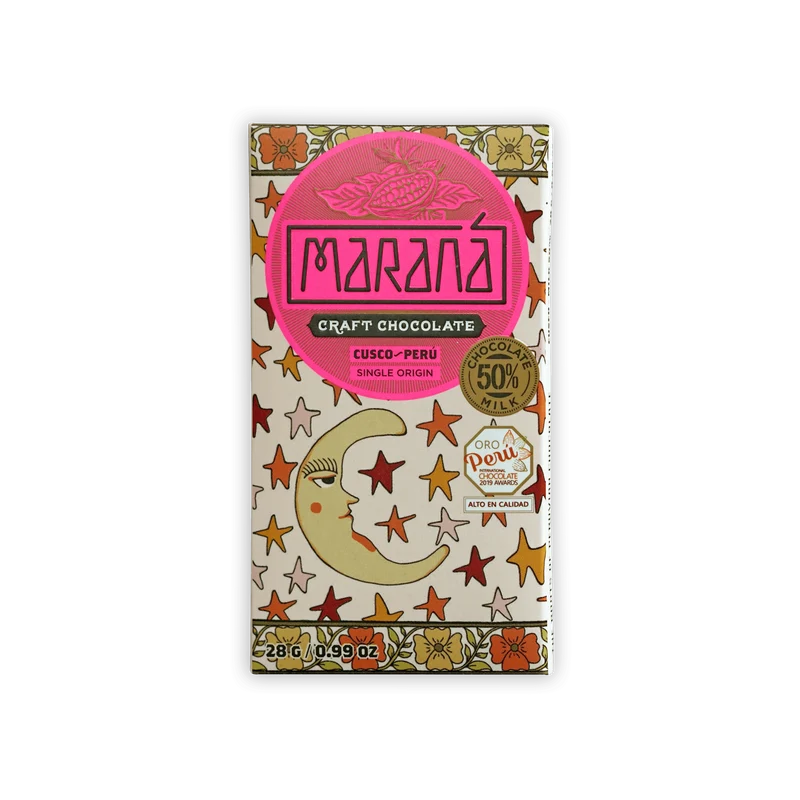 Marana Mini Chocolate Bars Cusco Milk 50%
