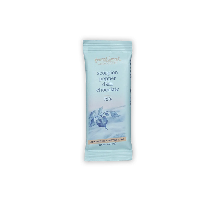 French Broad Mini Bars Scorpion Pepper 72%