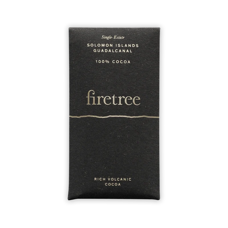 Firetree Mini Chocolate Bars Guadalcanal 100%