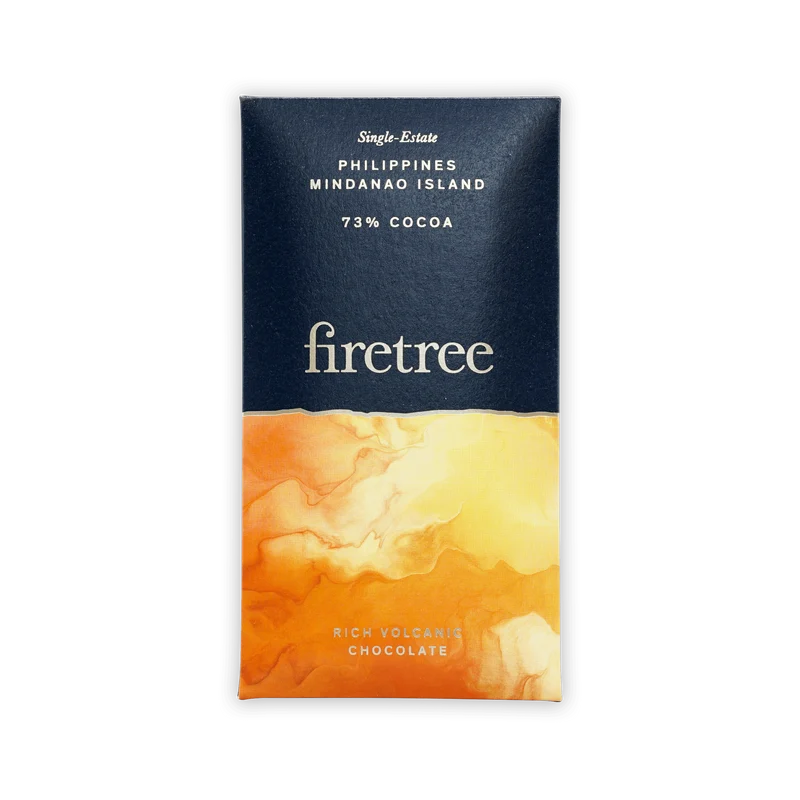 Firetree Mini Chocolate Bars Mindanao Island 73%