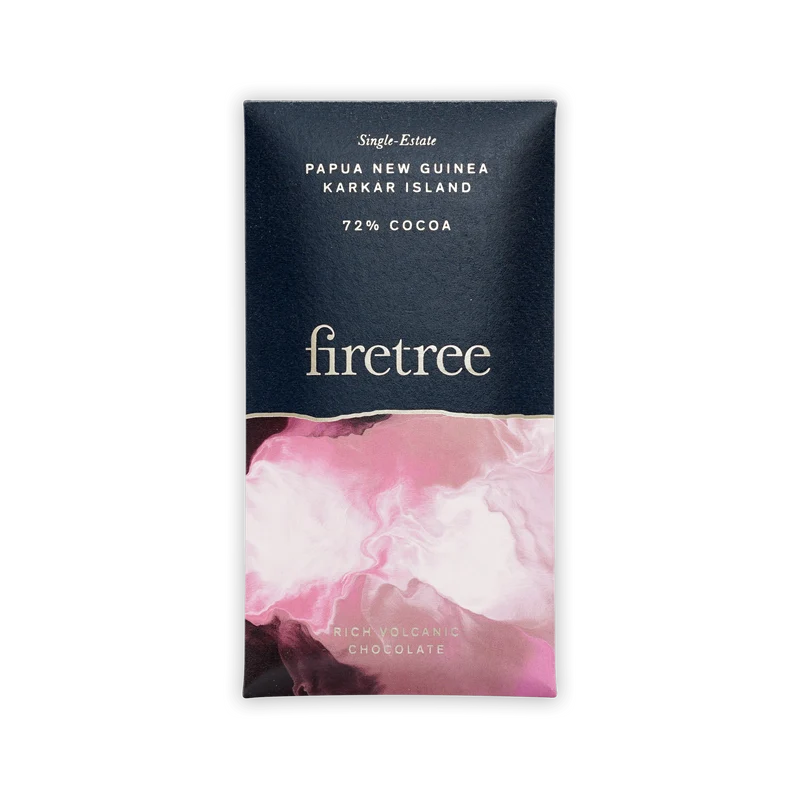 Firetree Mini Chocolate Bars PNG Karkar 72%