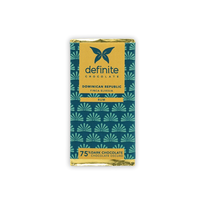 Definite Chocolate Mini Bars Rum Infusion 75%