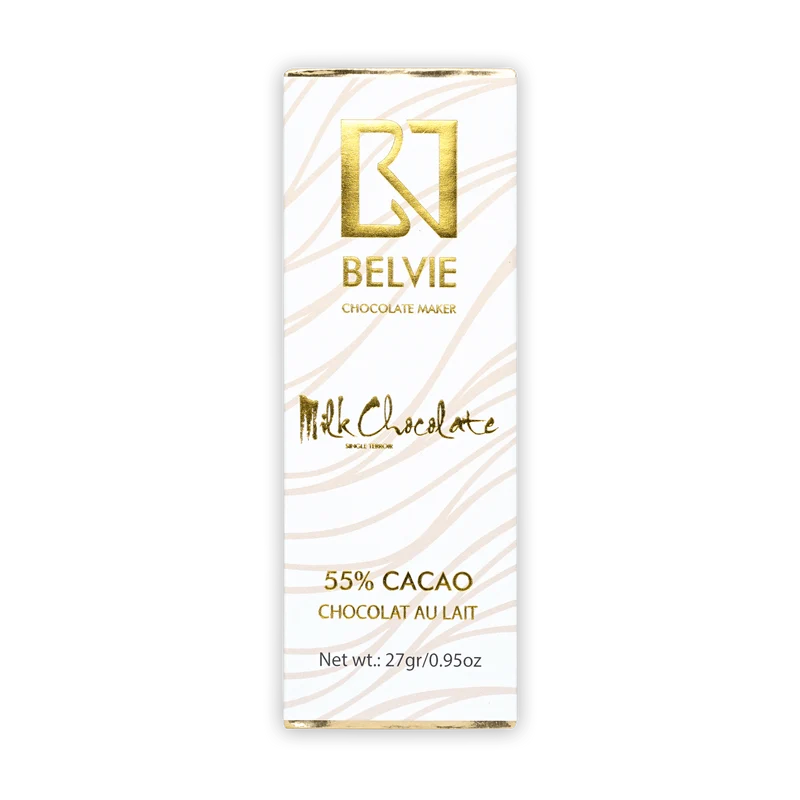 Belvie Mini Chocolate Bars Milk 55%