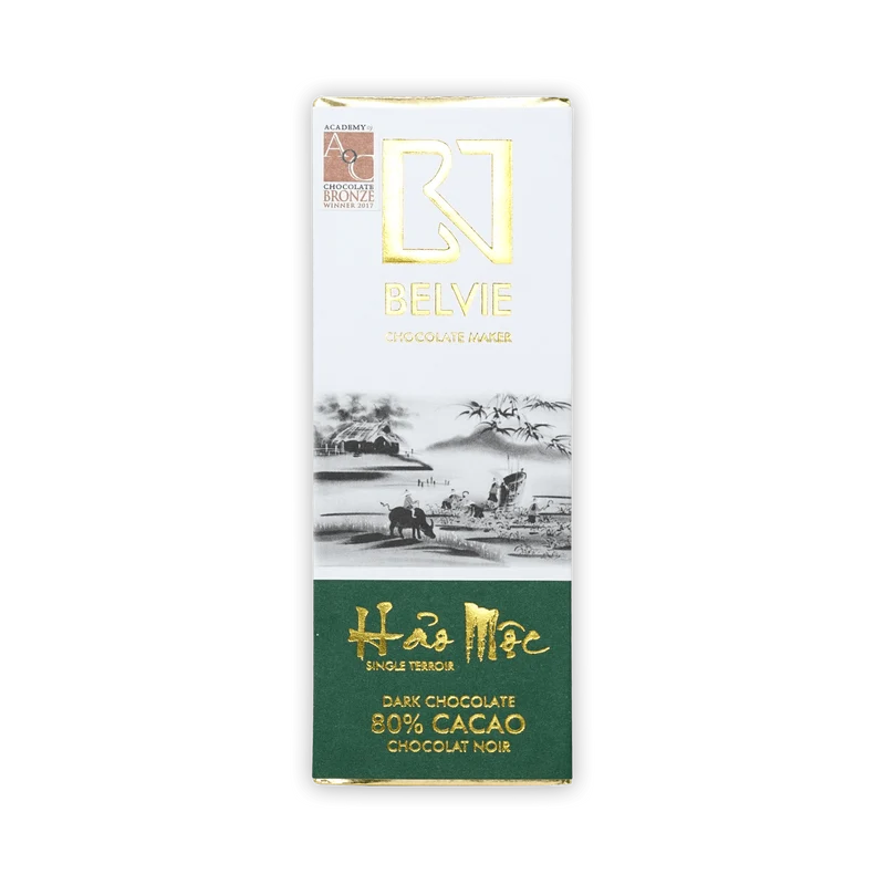 Belvie Mini Chocolate Bars Hao Moc 80%