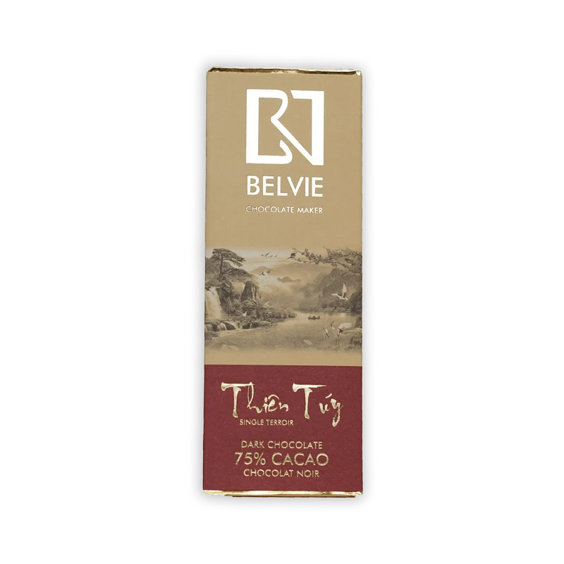 Belvie Mini Chocolate Bars Thien Tuy 75%