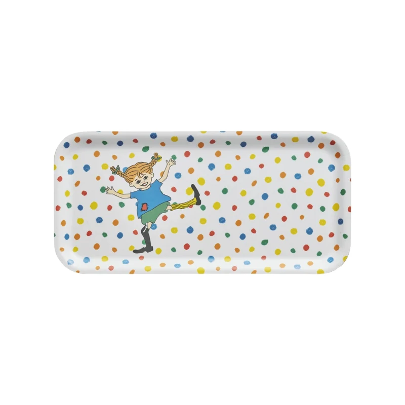 PIPPI Bricka Hoppsansa 27X13Cm