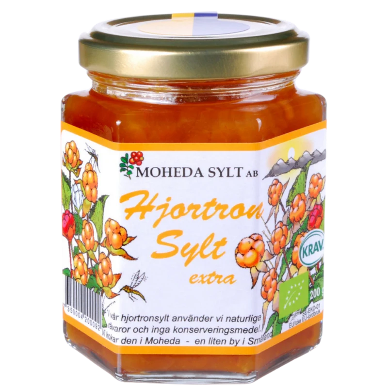 Moheda Hjortron Sylt - Moltebeeren Konfitüre extra - 200 g