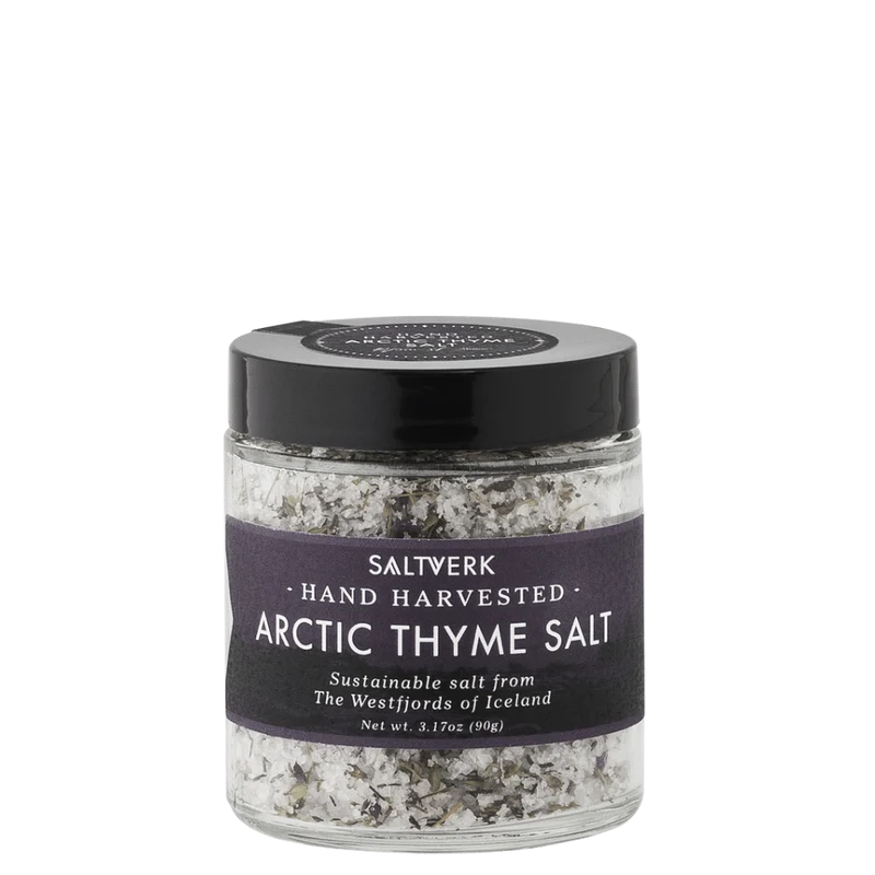 Saltverk Salz - Arktischer Thymian - 90g Glas
