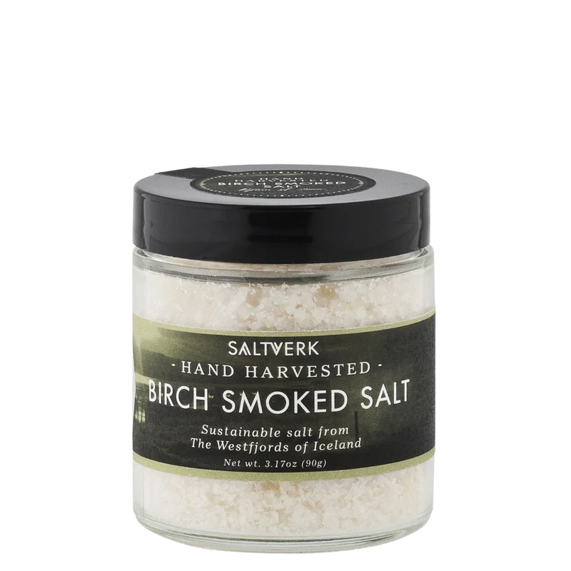 Saltverk Salz - Rauchsalz Birke - 90g Glas