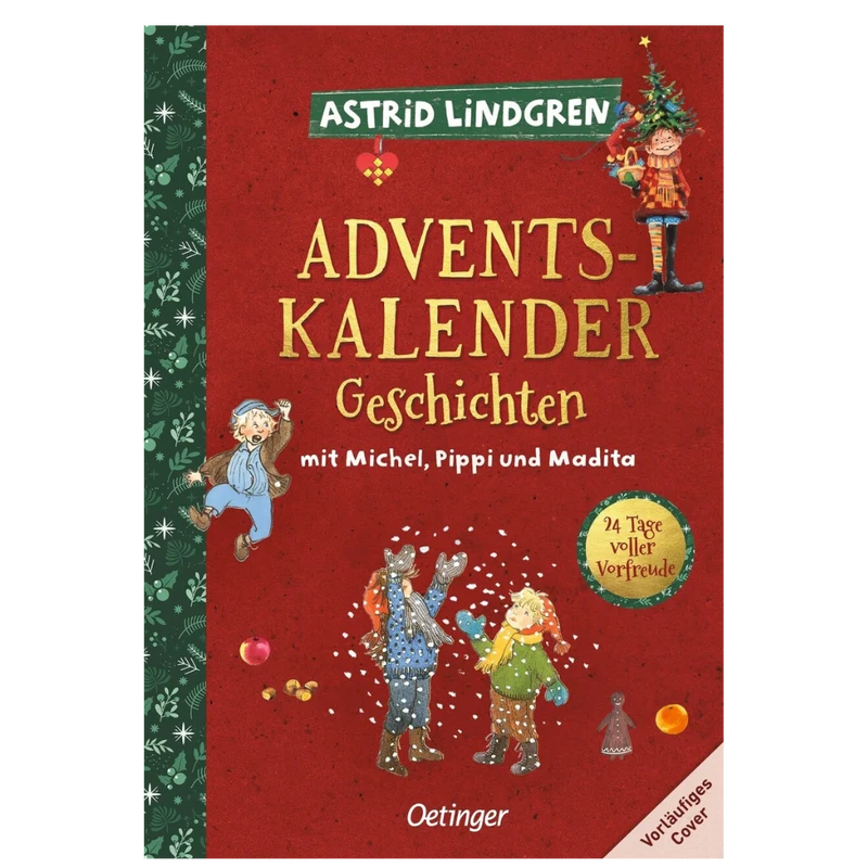 Adventskalender-Geschichten mit Pippi, Michel und den Kindern aus Bullerbü