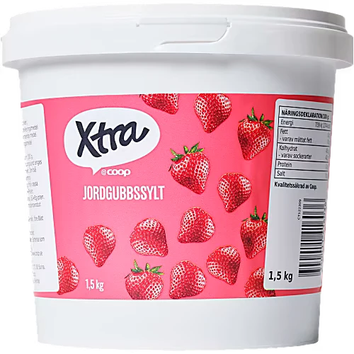 Xtra Jordgubbssylt - Strawberry Jam 1.5kg