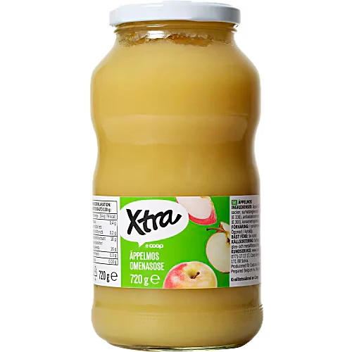 Xtra Äppelmos - Applesauce 720g