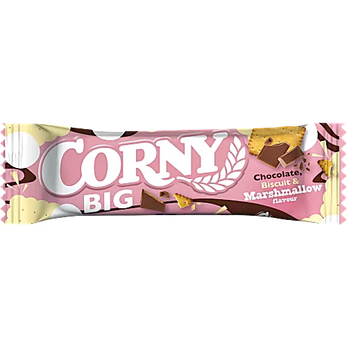Corny Big Müslibar Choklad, kex & marshmallow - Müsli Bar 40g