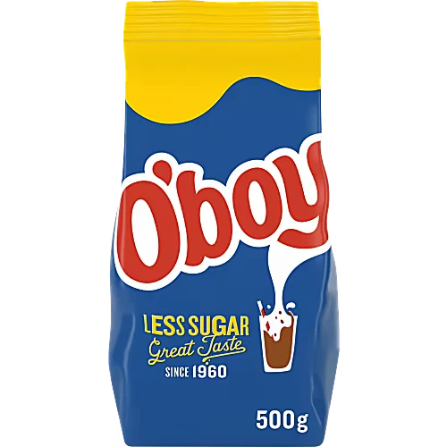 O'boy Mindre socker - Less Sugar Chocolate Powder 500g