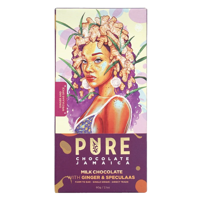 Pure Chocolate Milk w/ Ginger & Speculaas Spice