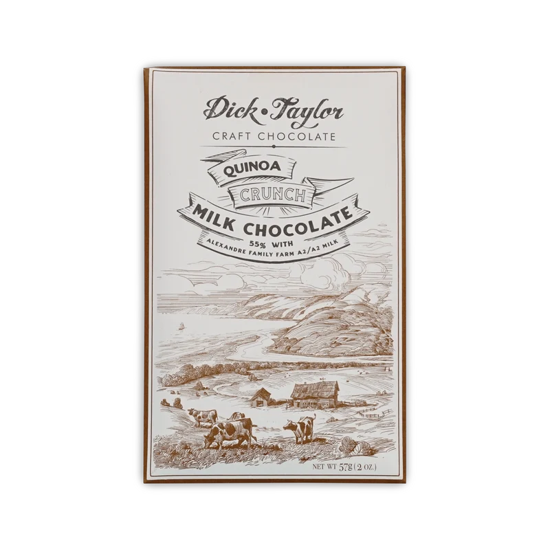 Dick Taylor Quinoa Crunch Milk 55%