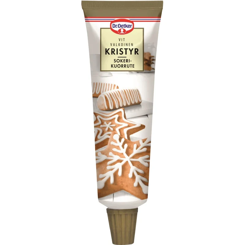 Dr.Oetker Kristyr Vit - White Icing 125g